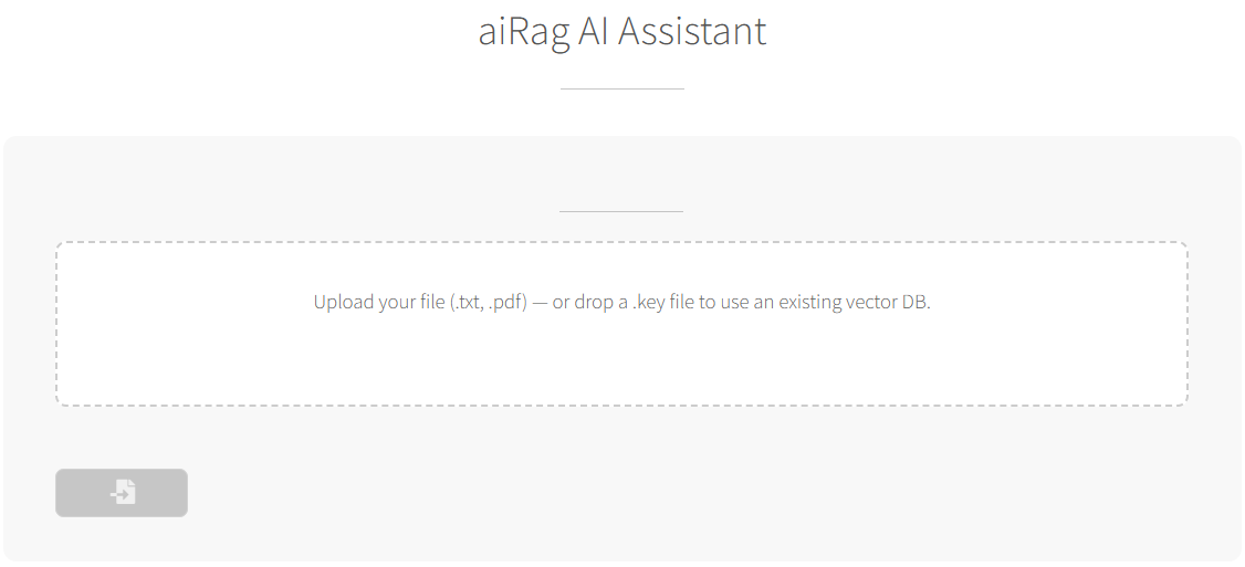 Access aiRag at sibool.com/build/airag